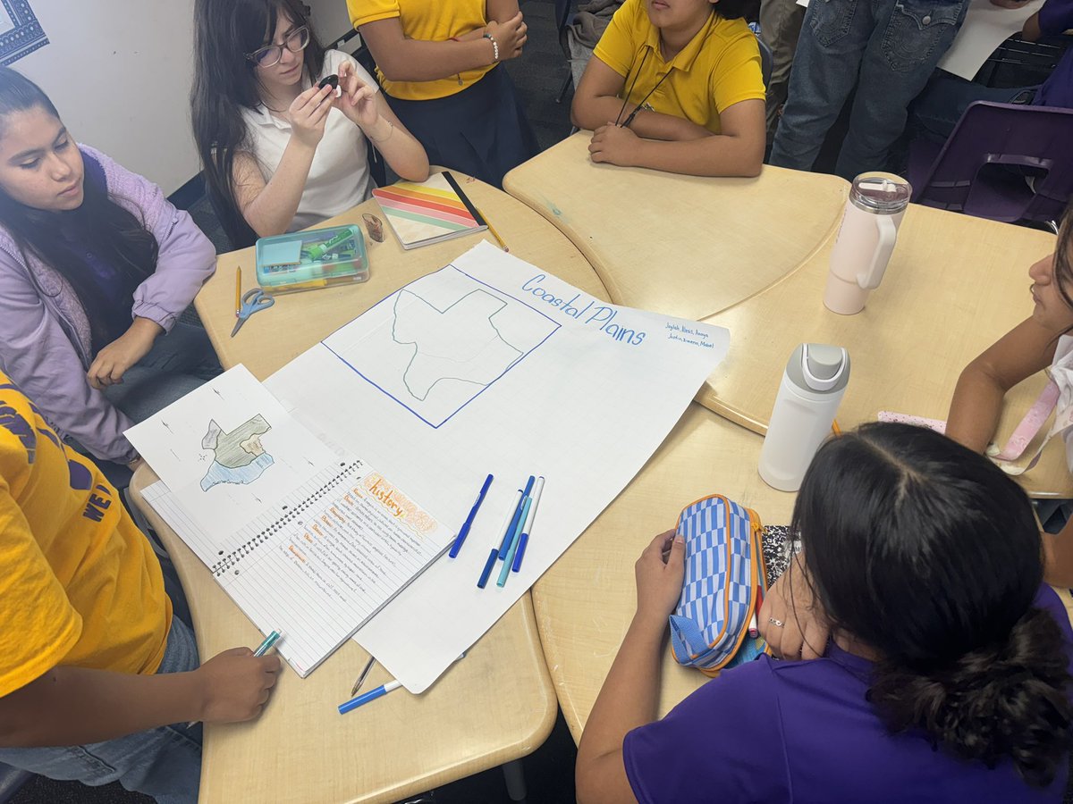 ESerna_PK8's tweet photo. Students were actively engaged in G7 social studies lesson today!! Great learning in action! 💜🐺💛#WolfPackStrong #TeamSISD https://t.co/3r3xb71efJ