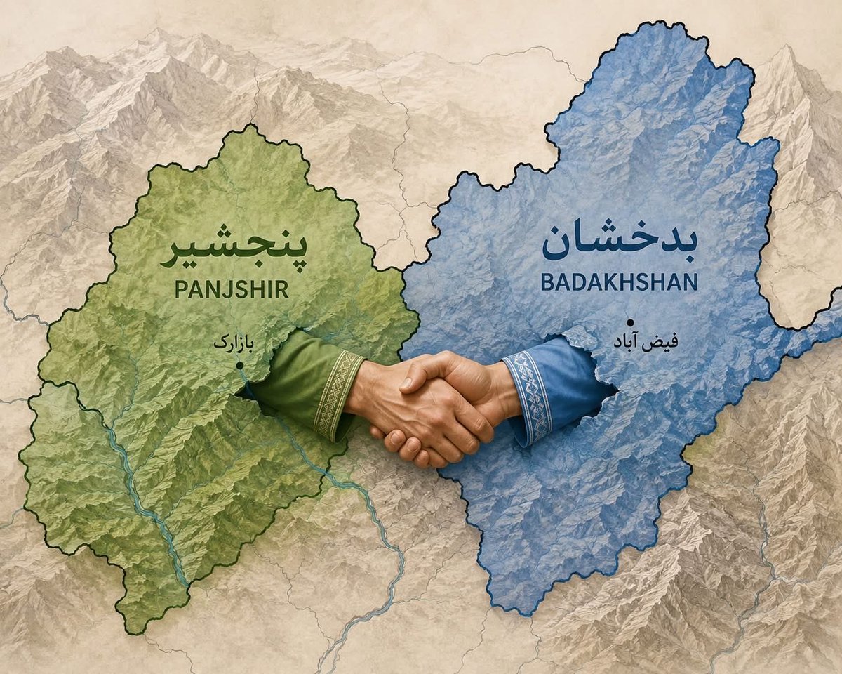 iampanjshiri's tweet photo. بدخشان‌ ساقی‌ و پنجشیر‌ ساغر 
دو‌ انگور‌ خوشه‌‌ی یک تاک‌ بارور‌ 

بنا گردیده‌ این می‌خانه‌ از عشق‌ 
به دستان دو تن آزاده‌ باور

 احـراری https://t.co/wMWQ8X9ItU