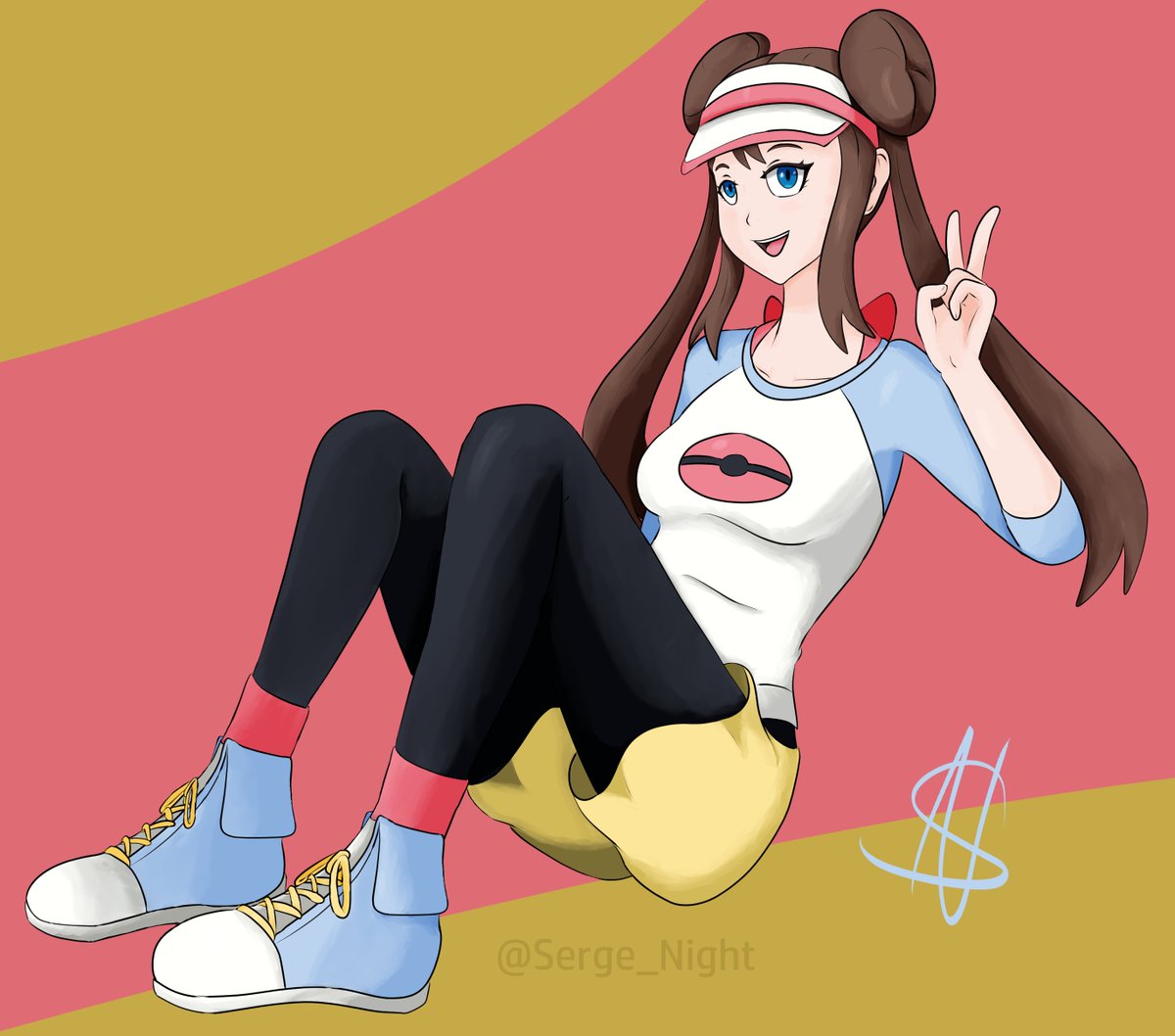 Serge_Night's tweet photo. Drew some more Rosa. #art #ArtistOnTwitter #Pokemonart https://t.co/yXgh4zq7qR