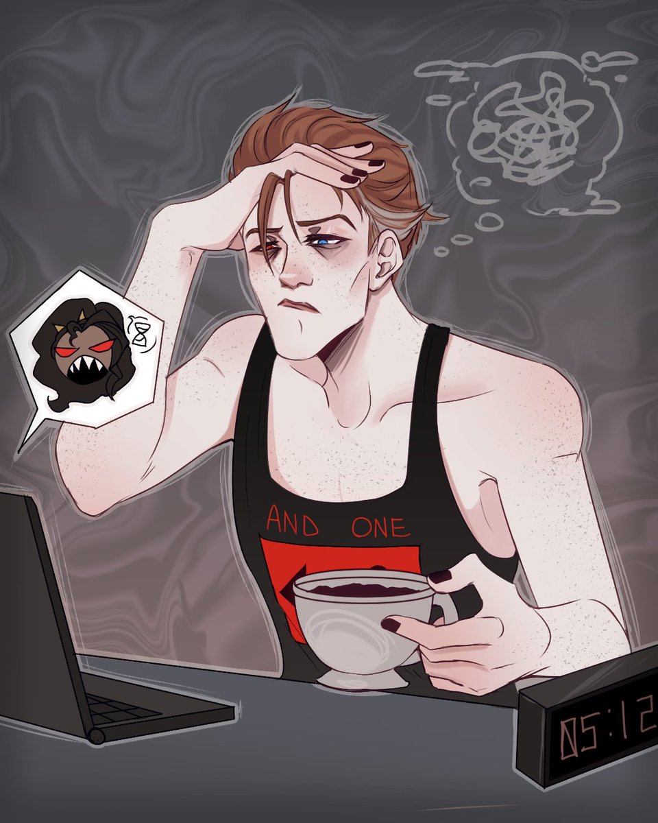 mori_miramercy's tweet photo. Daily Moira #5 - Same Impatience https://t.co/7BW4gQts3L