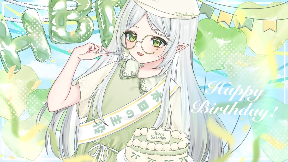 24slpy_neruco's tweet photo. 【実績公開】

森野ゆずはさんのお誕生日イラストを制作させていただきました🍰

※2025年3月ごろの実績です https://t.co/nsfZcUxqhd