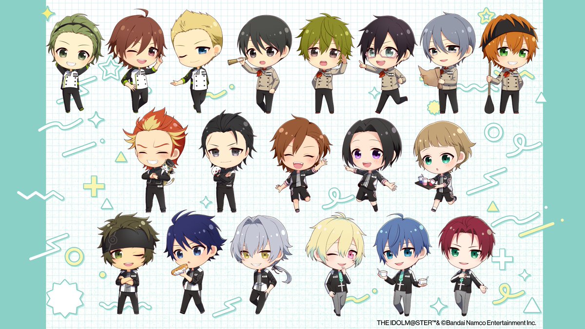TokyoJoypolis's tweet photo. ✨アイドルマスター SideM in JOYPOLIS 3✨

オリジナルミニキャラも登場❗️
315プロダクション所属のアイドルたちが、
スタッフコスチューム姿に💫

📢コラボ詳細は後日発表❗️お楽しみに🎵

🔽特設サイトはこちら🔽
https://t.co/TJ3Ck9ita6

#理由あってジョイポリ 
#SideM #ジョイポリス https://t.co/Y9EUi7rF7b