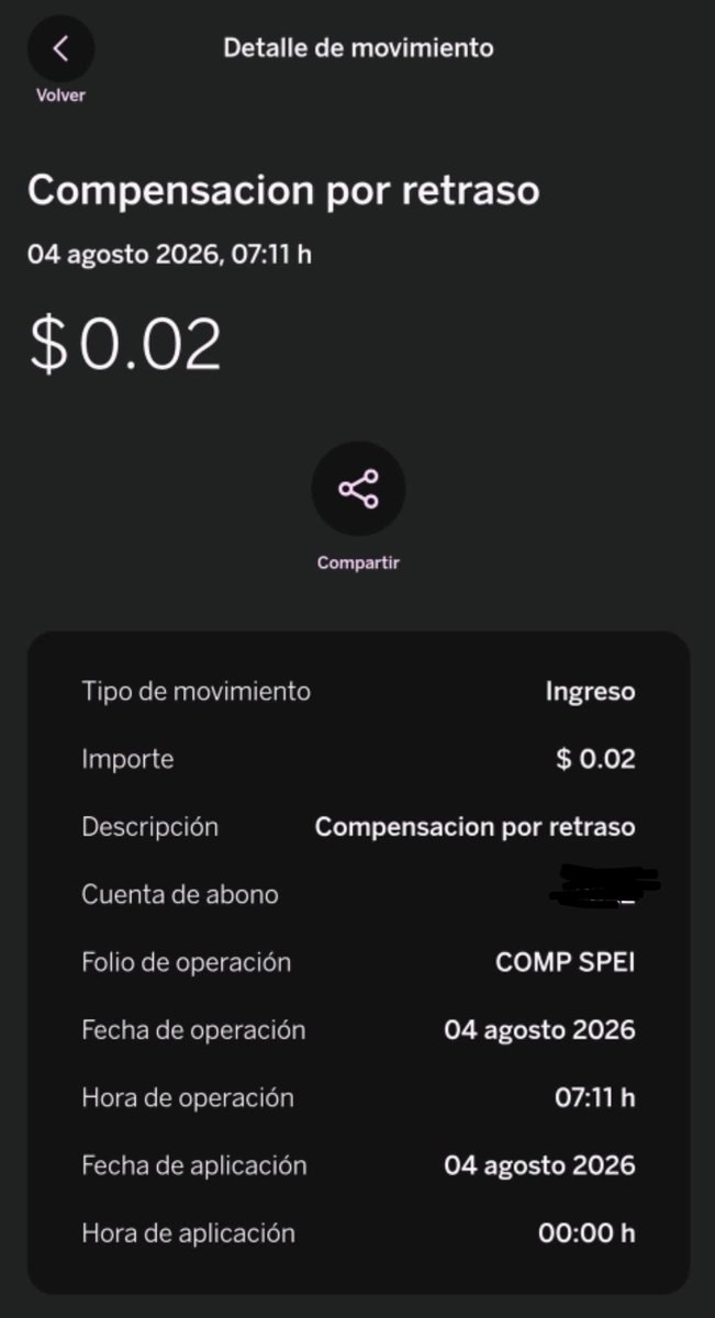 InversionesAld's tweet photo. 🤑 BBVA México está regalando 2 centavos como compensación por los retrasos en su app
💬 ¿También te llegaron tus centavos?
#bbva #bbvabancomer #banco #bbvamexico https://t.co/L9zzWwxJR4