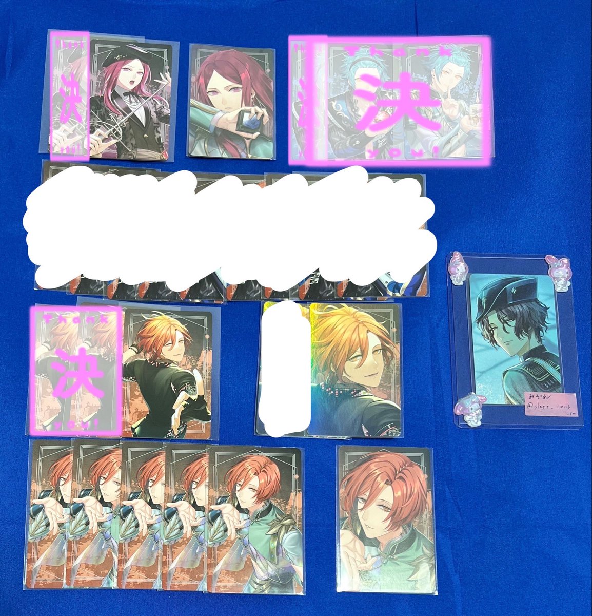 sleet_10116_tr's tweet photo. 【交換】ブラスタ フォトカ ノーチラス Pワンマン

譲:★晶 銀星 モクレン 玻璃 クー メノウ マイカ

求:同異種ケイ ネコメ
（Kワンマン,6周年カード絵など）

★はケイとの交換のみ
R⇆R
郵送交換のみ https://t.co/mh8FVSFWS2