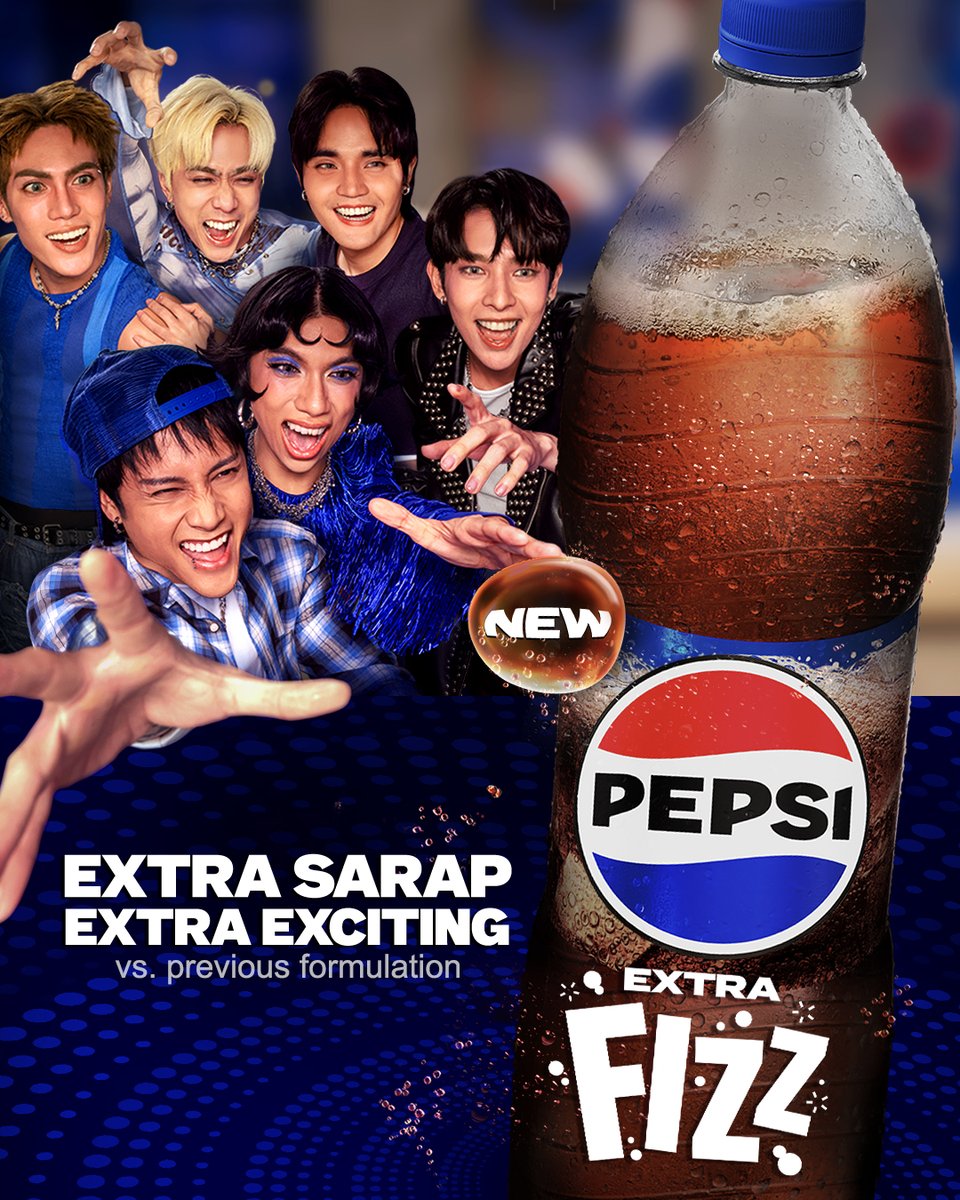 pepsiphl's tweet photo. Deserve mo ng extra exciting na kainan with the NEW #PepsiExtraFizz! Try it now! 💙

P0029P070926P https://t.co/sOG7MN0XFn
