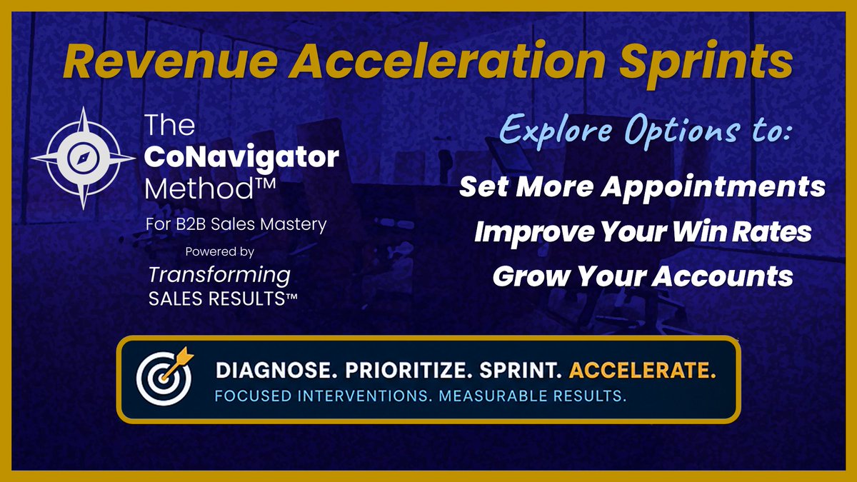 Mike_Kunkle's tweet photo. Drive #Sales #Growth with Revenue Acceleration Sprints: https://t.co/1ZooTPrKNV https://t.co/IY0DSDkZQe