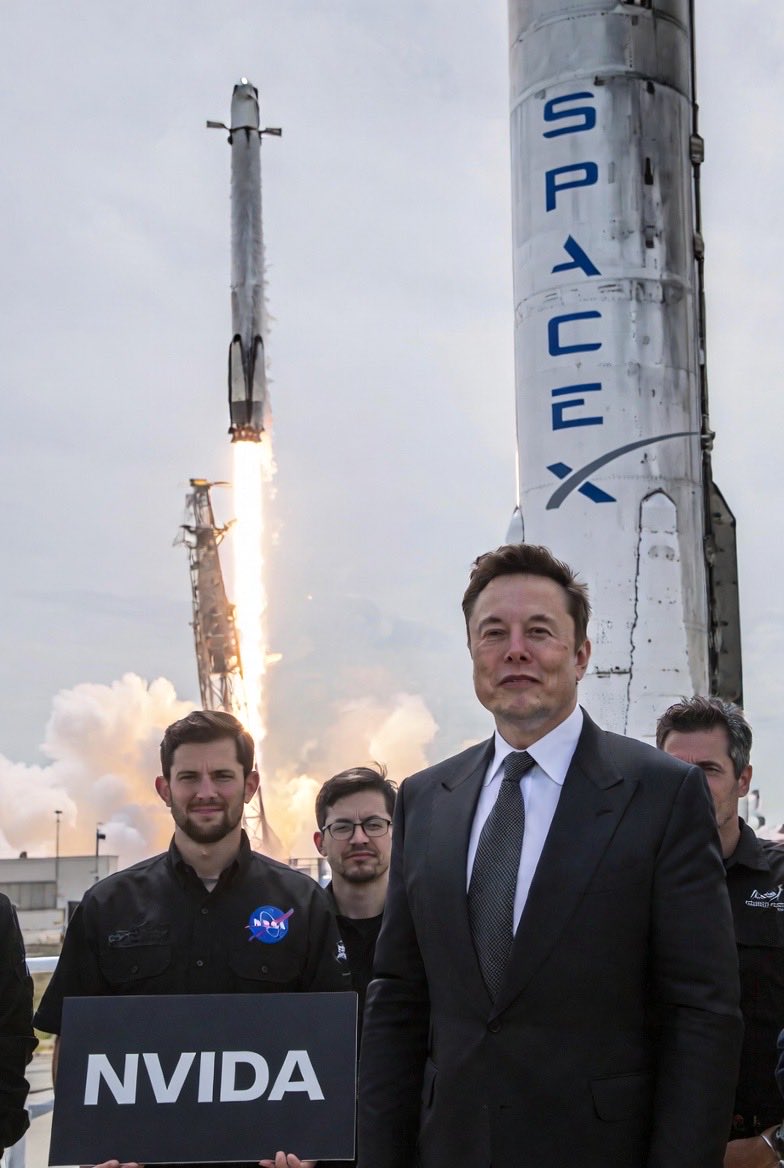 DanB_007's tweet photo. During its second-quarter 2026 earnings call, Elon Musk announced that SpaceX will build its AI infrastructure exclusively using Nvidia hardware, calling Nvidia's Vera Rubin architecture the best AI computing platform on the market. https://t.co/rW69G06iM7