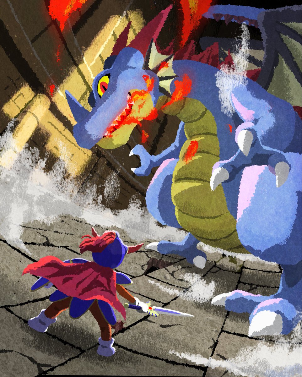 pellrunks's tweet photo. 竜王が正体をあらわした！
#ドラクエ https://t.co/cY0pkZ3LU0