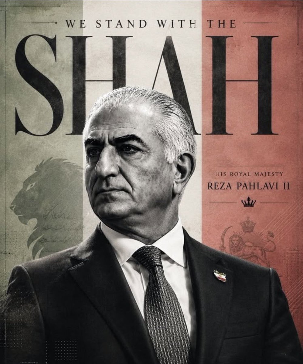israelrouydad's tweet photo. چه با ترامپ چه بی ترامپ مسیر مشخص است👑
#سرباز_شاهیم
#زنده_و_جاوید_باد_سلسله_پهلوی 
#KingRezaPahlavi‌ForIran https://t.co/dk4f17t26I