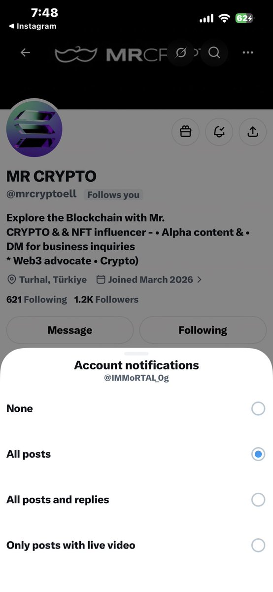 IMMoRTAL_0g's tweet photo. @mrcryptoell @sled_o Yes sir 🙌

Sol:- 37DG42QHEfHGKuDEzX4s4GBXNnFf8h48fPuvMhp9RU76 https://t.co/0gJcR6PopL