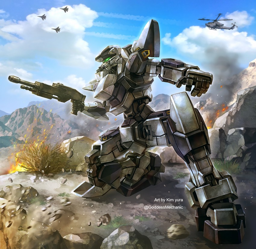 scholaratarms's tweet photo. It has been brought to my attention by @Dutch_Agent that power armor is distinct from mecha and therefore the NG-X9 Samson above should be replaced by the ARX-7 Arbalest. Thank you for your attention to this matter. https://t.co/ShBIFSfFId