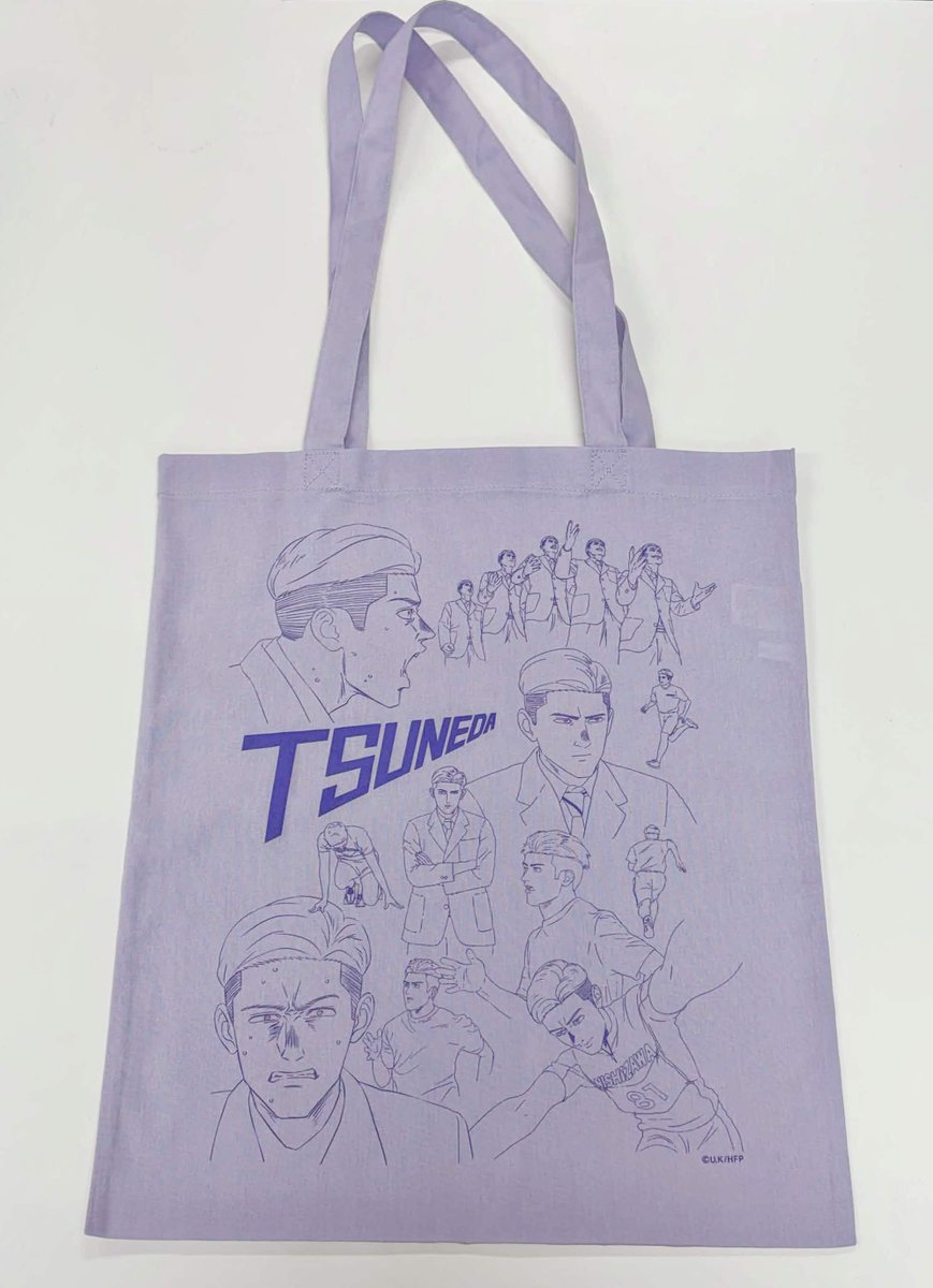 ROCKNROLL_MT's tweet photo. ／
劇場アニメ『#ひゃくえむ。』
新グッズ紹介　④
＼

経田トートバッグ

💜 ライトパープル × パープルプリント
💴 2,650円（税込）

経田の、さまざまな表情をコラージュしたトートバッグが登場✨
岩井澤健治監督自らがデザインを手掛けた特別仕様のアイテムです👜 https://t.co/2ABJJXRfO3