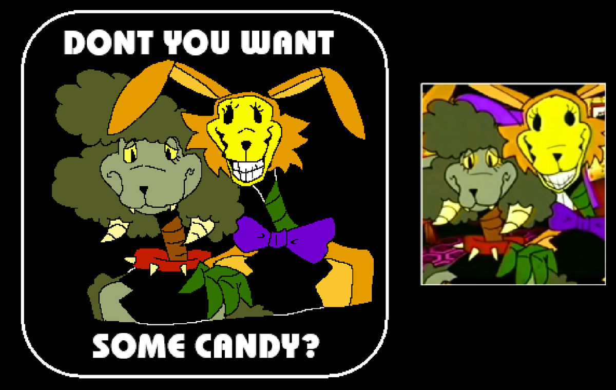 DrawingGoob's tweet photo. decided to do the animation of the Pumpkin rabbit and Witch Sheep https://t.co/rkRfxbGDrK