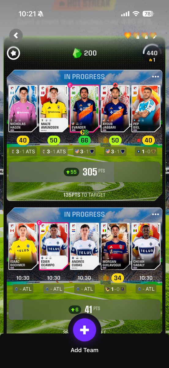 FPLPommy's tweet photo. @Mlszonefr Attempt 2 at 440 😂 https://t.co/XUjhsBrseM