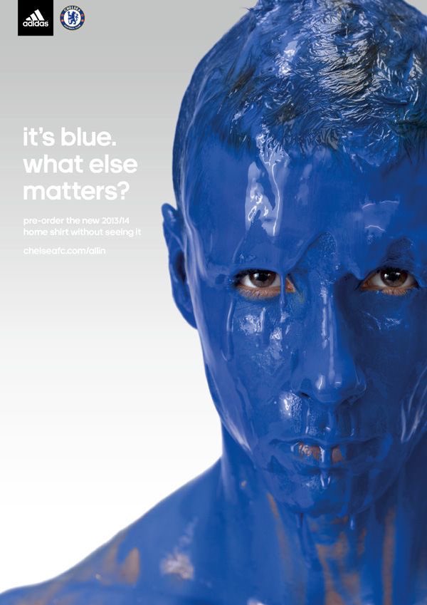 slipcharm's tweet photo. “Fernando torres covered in blue paint for the chelsea 13/14 kit launch campaign isn’t real he can’t hurt you”

fernando torres covered in blue paint for the chelsea 13/14 kit launch campaign: https://t.co/djbNnUhf9x