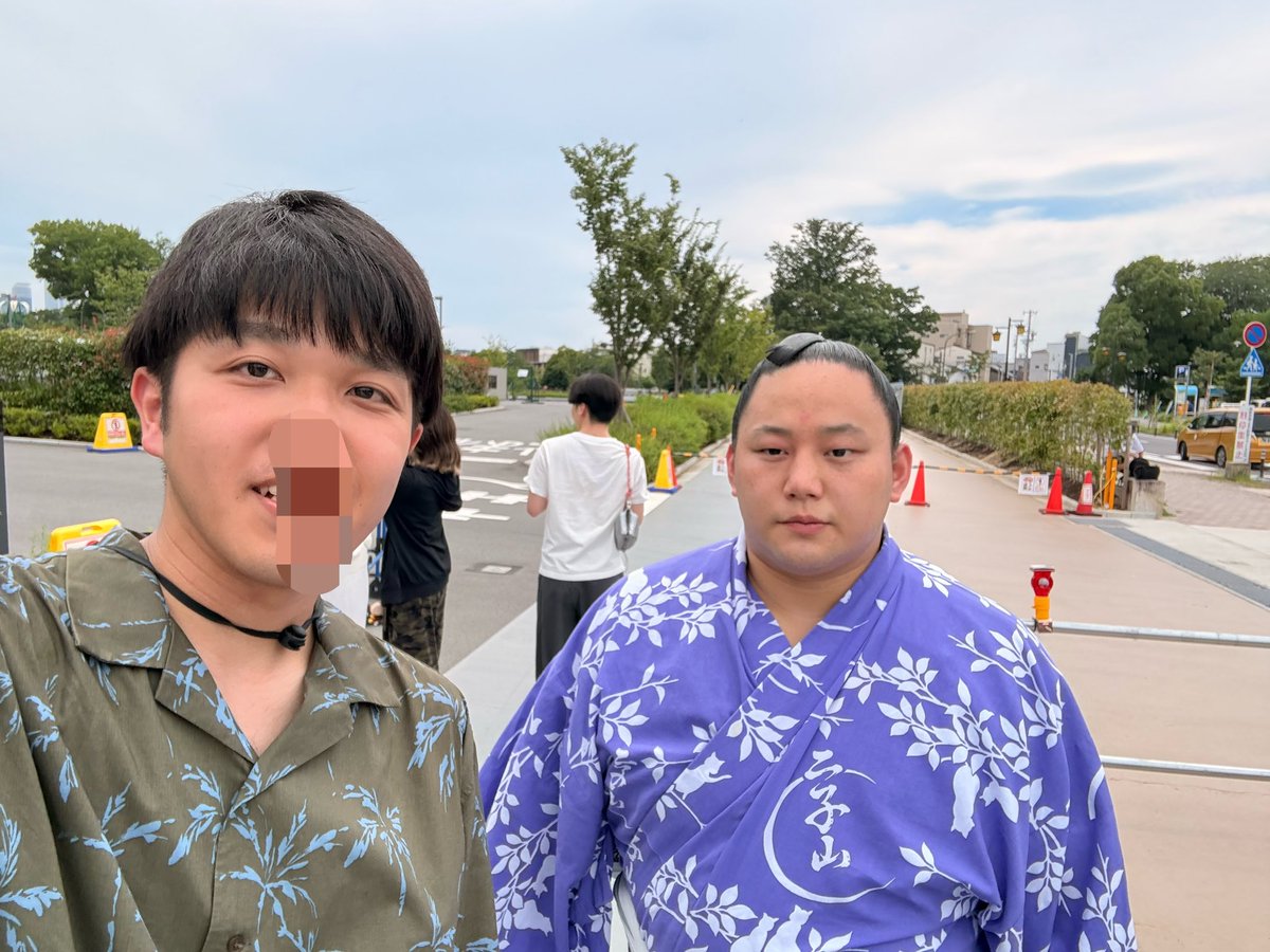 Galcia17's tweet photo. #大相撲 #名古屋場所 #伊勢ヶ濱部屋 #二子山部屋 #sumo #義ノ富士 #熱海富士 #三田 #生田目 #延原 https://t.co/zVm2NGOQYq