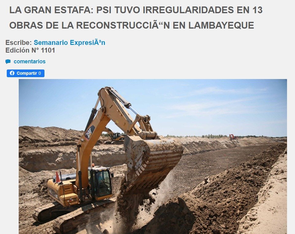 DecLoqNoTgusta's tweet photo. @cviguria 🚨 #LOÚLTIMO @cviguria se deja sorprender por funcionario Italo Díaz Horna, con escandalosas  irregularidades frente del #PSI del #Midagri. 
#PSI pago S/.7,6 millones al agua porque no se descolmató Rio La Leche (Lambayeque) @ContraloriaPeru #SEACE 
@midagri
#Keiko #FuerzaPopular https://t.co/jW6bDdEtxi