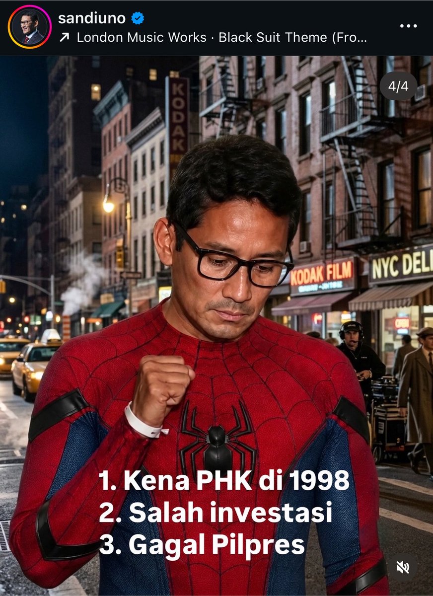 unmagnetism's tweet photo. kirain hoax, ternyata beneran dipost sama pak sandi sendiri wkwkwk
udah berdamai ternyata https://t.co/deJrm8Eexx