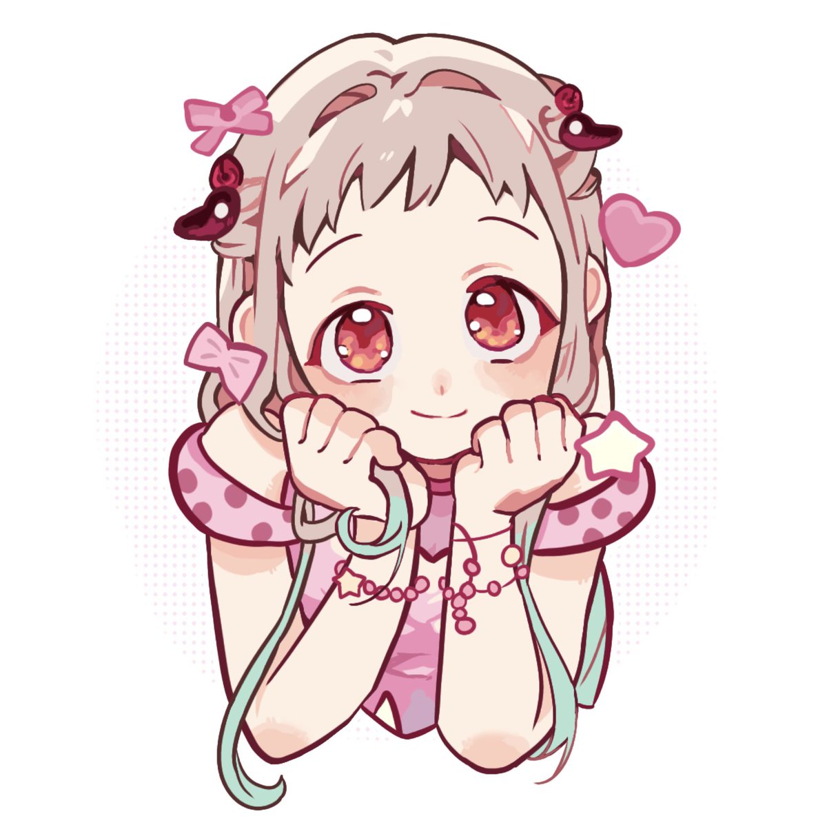 chiikawabun's tweet photo. yashiro nene upscale + colouring!

no ai was used! if you need proof i have it 

hanako and kou maybe soon????

pls dont use without perms/creds! although the art is originally aidairo’s the colouring took quite a while 😭

#nene #tbhk #colouring #tbhkcoloring https://t.co/IJPFbkCTmX