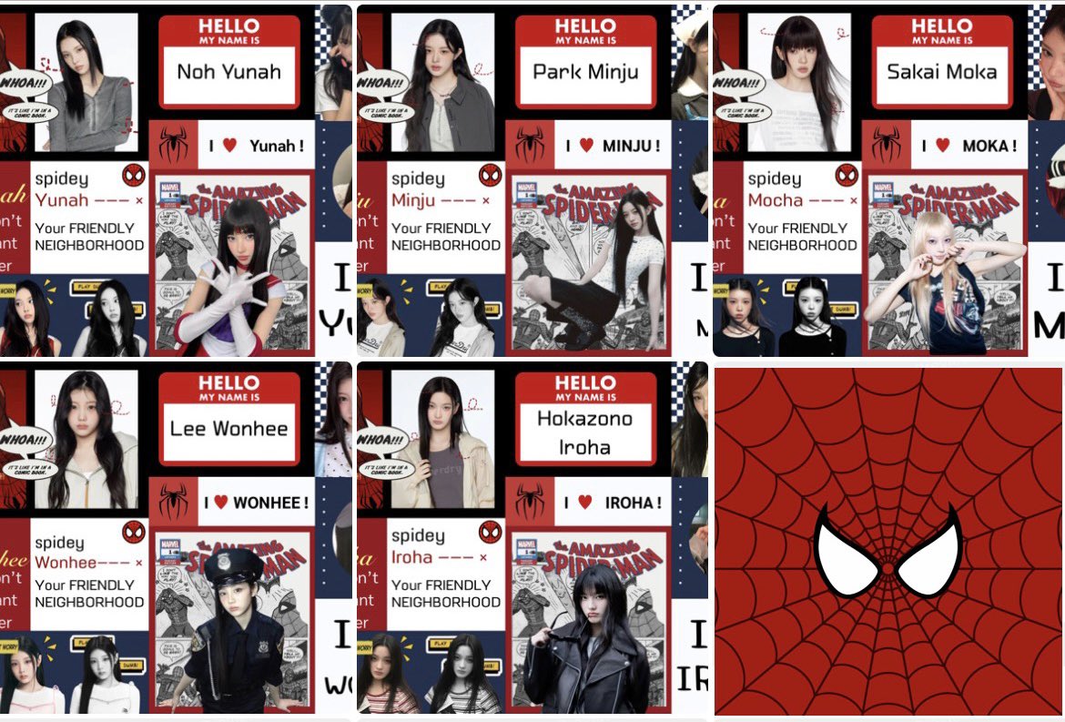 susufatt's tweet photo. ILLIT ×  Spider-Man 🕷️🤘🏻

◦ᐡ giveaway sticker 4️⃣ × 6️⃣ ᐡ݂𓍼ིྀ݀♡
พิกัด ตู้ moshi moshi ○

personal use only nakaa 📩
พรินต์แล้วมาอวดกันด้วยน้าา♥️

polar code : in comments  ⬇️ https://t.co/WGDCIcmWFm