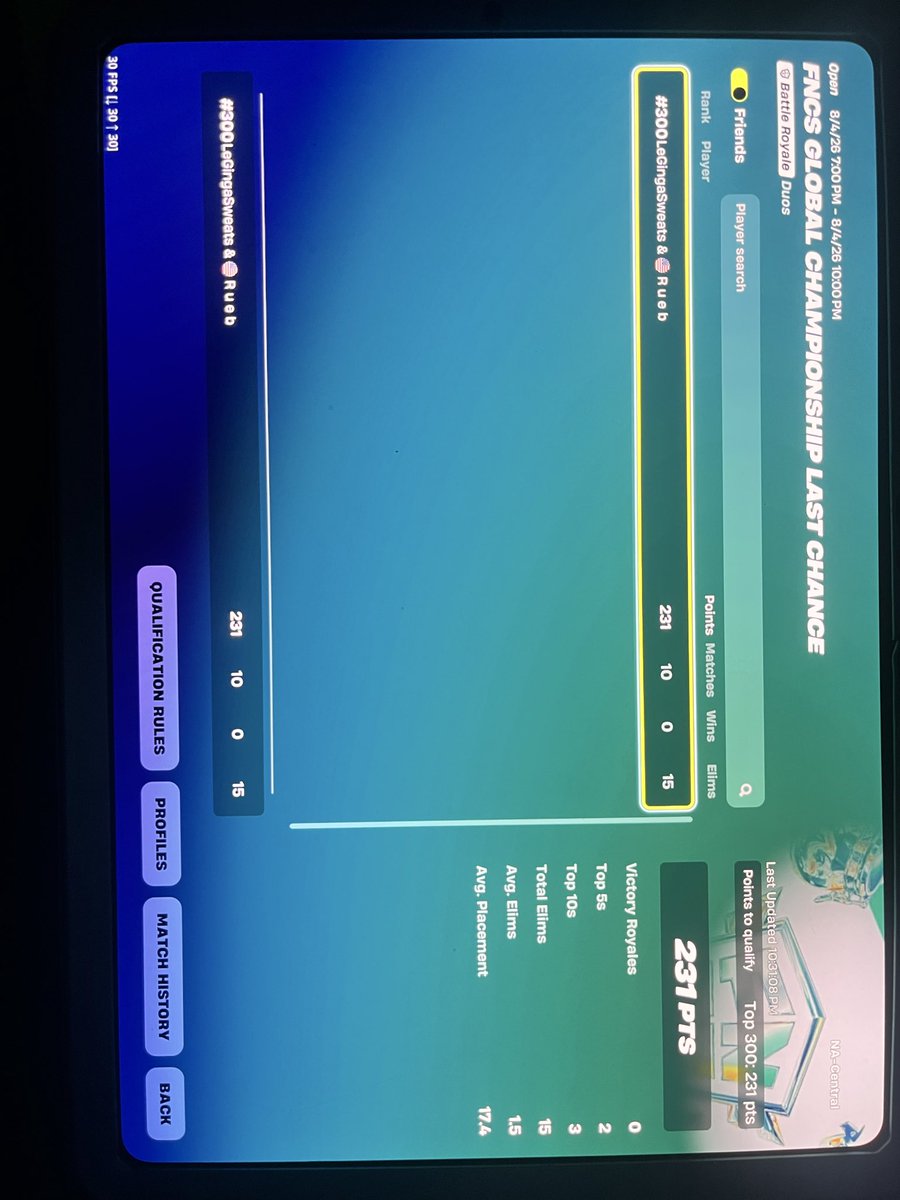 GingaSweats's tweet photo. QUALED LCQ FINALS ON MOBILE NOT EVEN CLOSE https://t.co/Zv5bJmhMoF