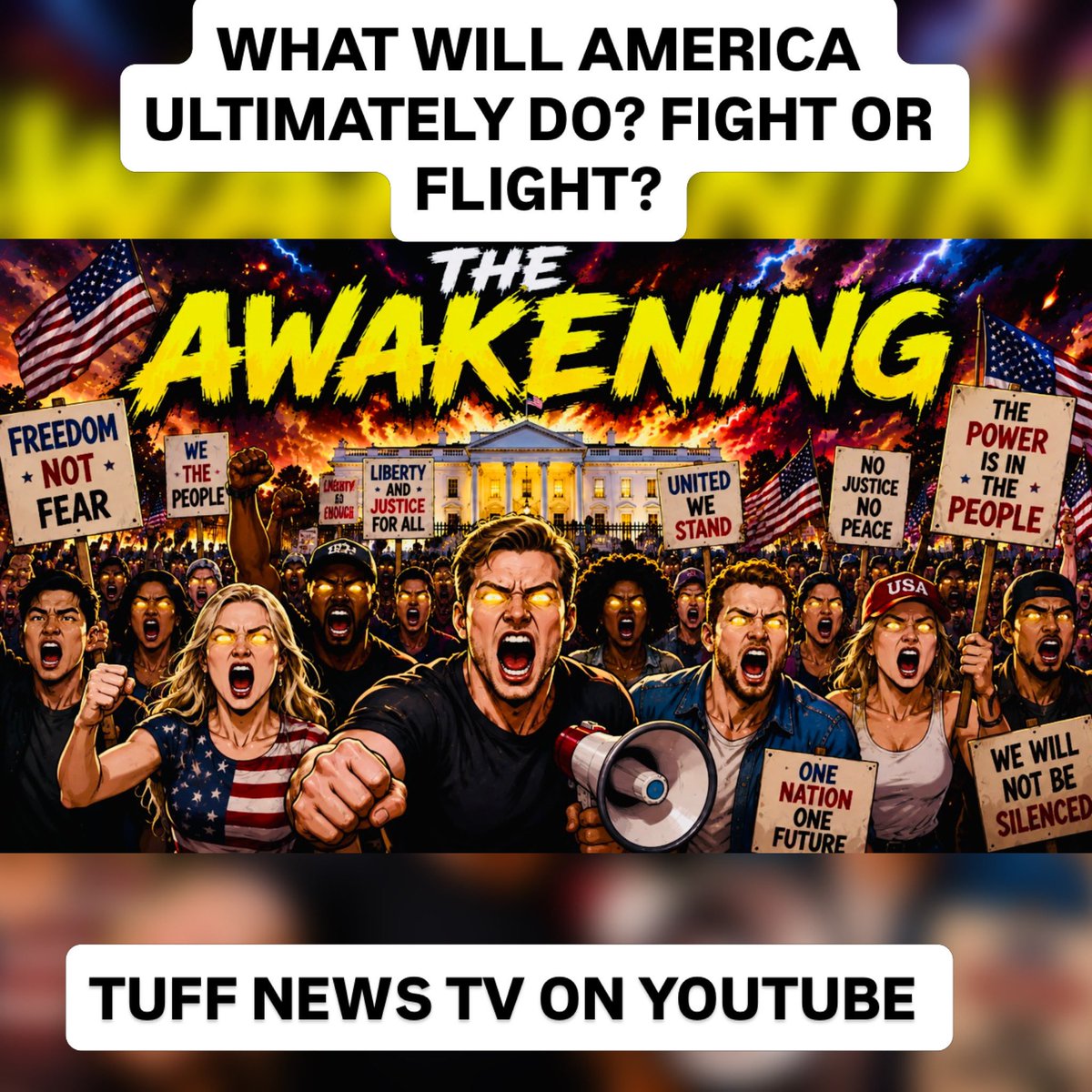 tuffnewstv79's tweet photo. Just in case this slipped by!
 🫱🏾https://t.co/9dzgjyY6Yb

Americans are becoming ticking time bombs! Check out the raw emotions from Americans who are at their wits end. #Politics #Government #America #ViralNews #CurrentEvents #Trump https://t.co/lA6tJdz08n