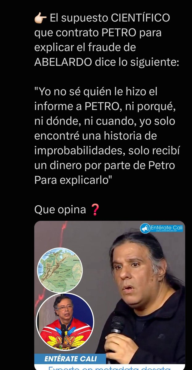 arlexmorcillo's tweet photo. @ResistamosCol @AbelardoPTE @ABDELAESPRIELLA https://t.co/9f4dL6uMAN