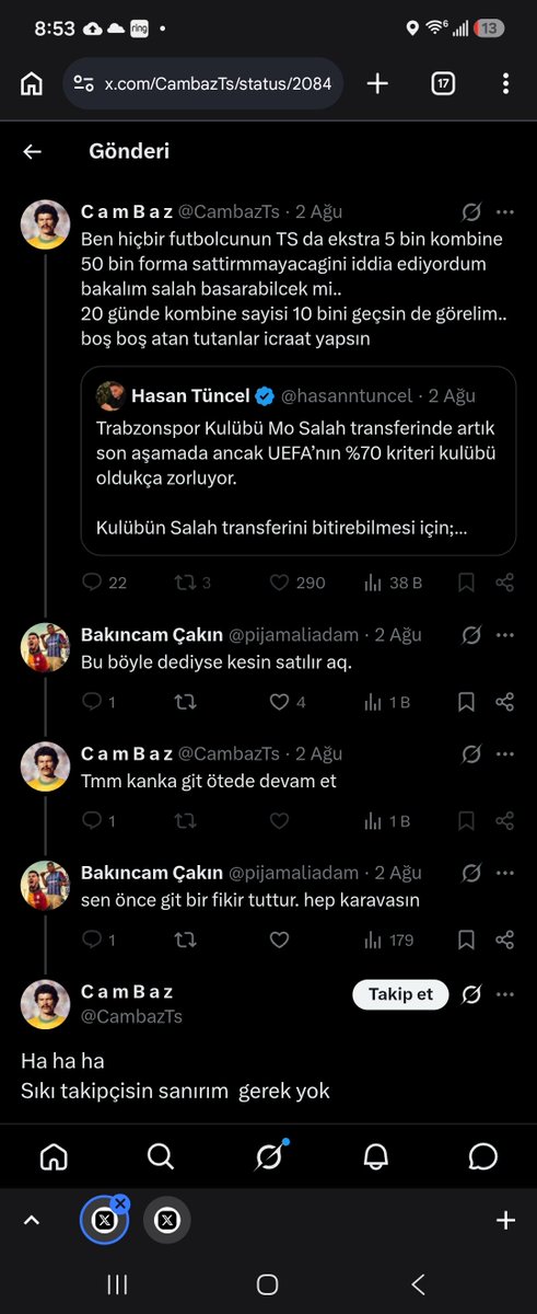 pijamaliadam's tweet photo. @deplasske Şu cambaz denen mal değneği de bu tweeti atmıştı. Sonra engelledi beni :)) https://t.co/7BzJ6xPvgL