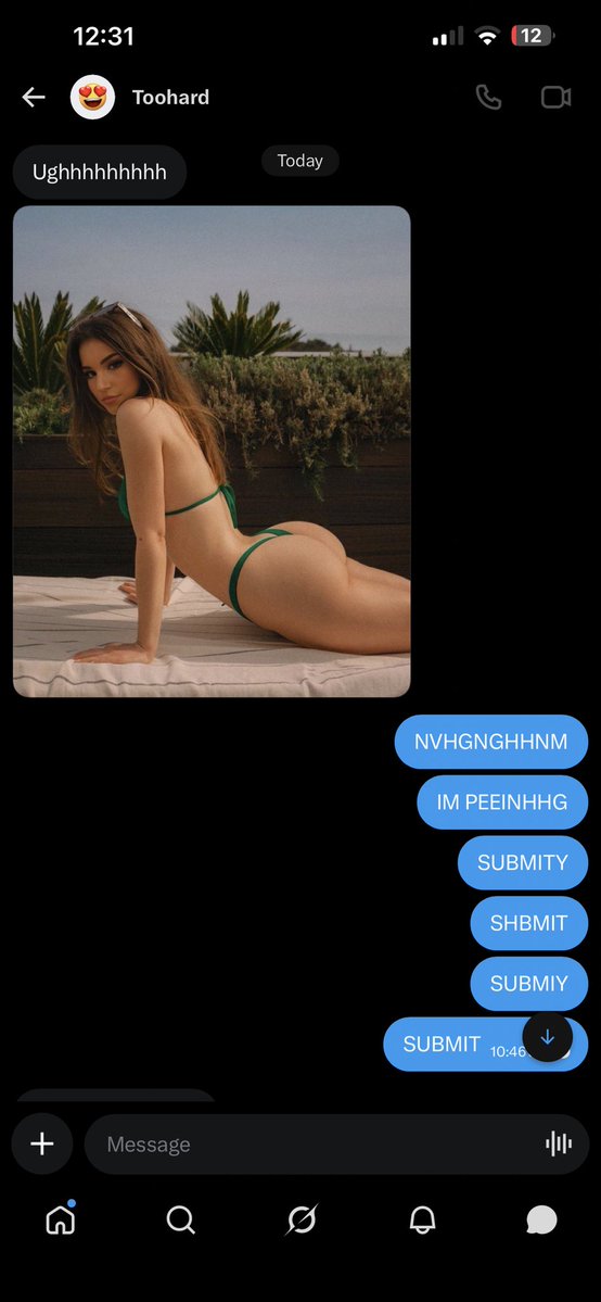wankbn00b's tweet photo. got slutted out by @bristoohard in a #wankbattle like a dumb puppy and peed myself like a slut 😵‍💫🥴 https://t.co/f1B9OYQW9x