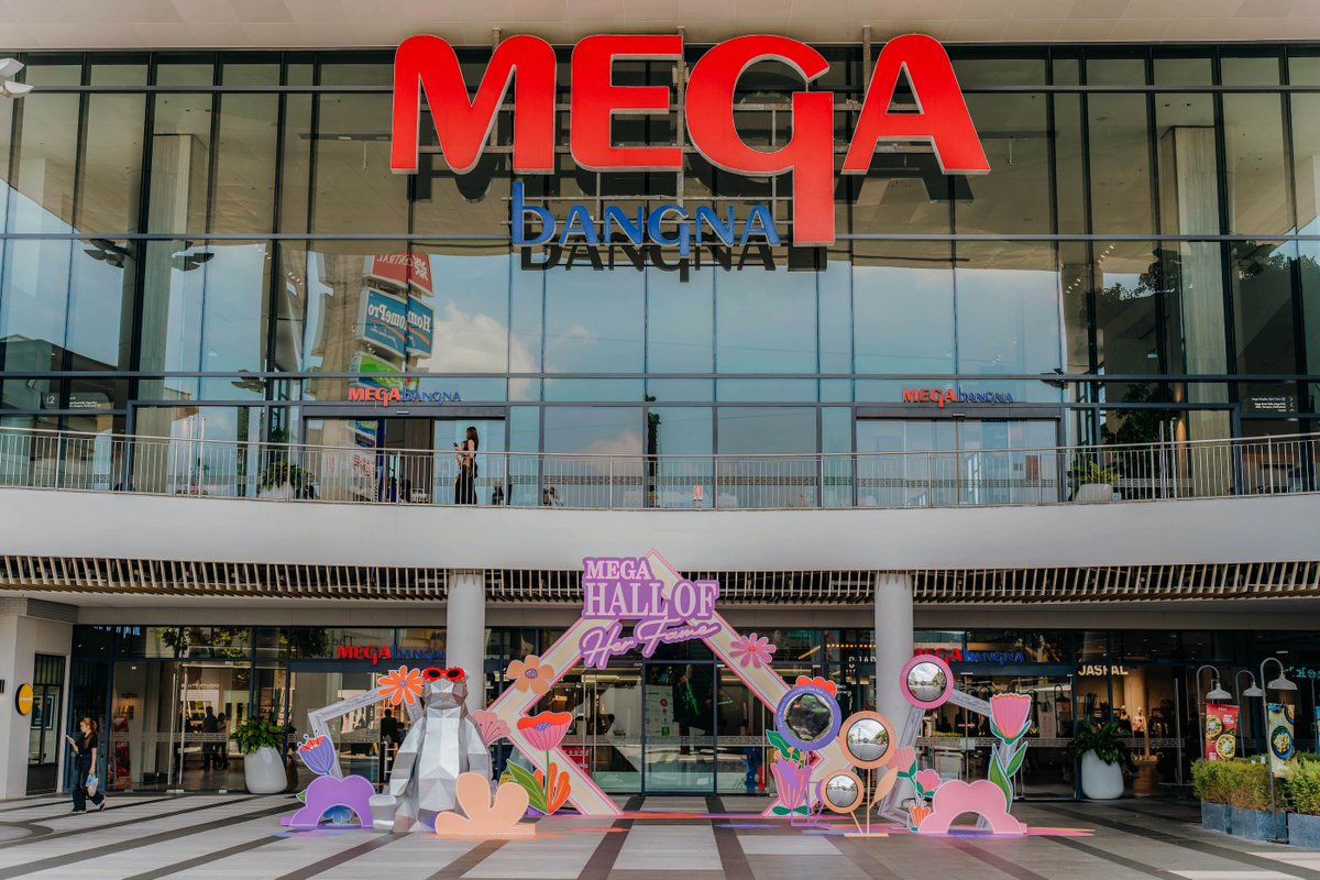 chokweekly's tweet photo. #เมกาบางนา ชวนเช็กอิน "#MEGA HALL OF HER FAME" ร่วมเฉลิมฉลองคุณค่าของผู้หญิงทุกคน และเก็บภาพความประทับใจ ตั้งแต่วันที่ 1 – 31 ส.ค. 69 ณ เมน เอนทรานซ์ #ศูนย์การค้าเมกาบางนา
#เมกาบางนา #MEGABANGNA #YOUREVERYDAYMEETINGPLACE #MEGAHALLOFHERFAME
https://t.co/2QLEvLSDeJ https://t.co/eNP9EpCdbf