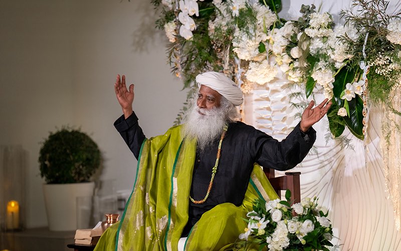SadhguruJV's tweet photo. Bliss is not a goal – it removes the fear of suffering. Only when ‘what will happen to me’ disappears will you dare to explore life. #SadhguruQuotes https://t.co/bBXCDiajml