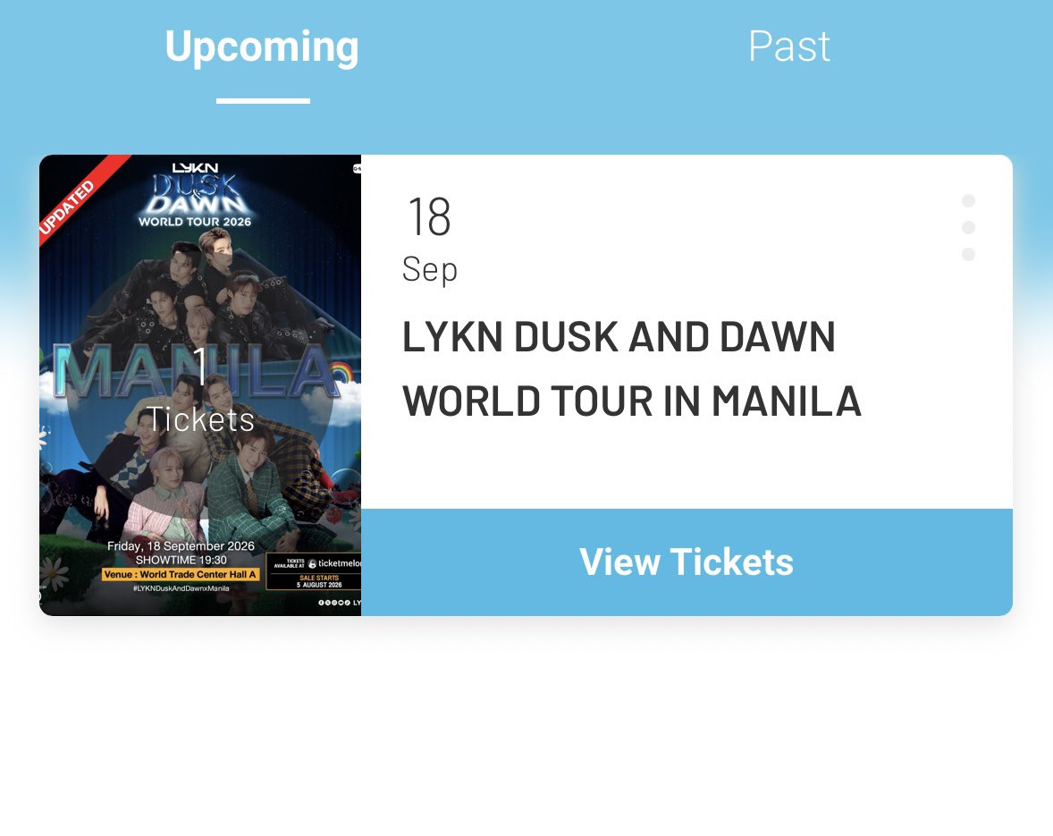 ayataray's tweet photo. Whoa!!!! i can’t believe i made it. I secured a seat for the #lyknduskanddawninmanila 

I can’t wait to see you @LYKNofficial https://t.co/B5Z9pf8L2S