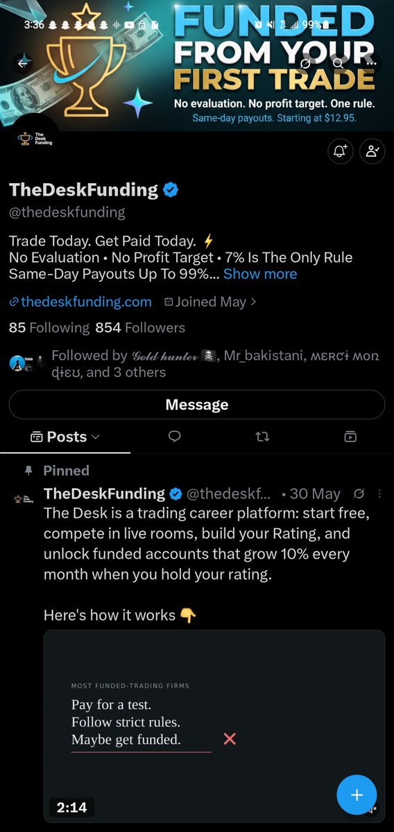 Joe_Lifee's tweet photo. @Tawhid0123 @thedeskfunding @561Renzo @karsten_ak @OnlyHeirr @melvinonchain 
All done https://t.co/k2XHTR3Vuv