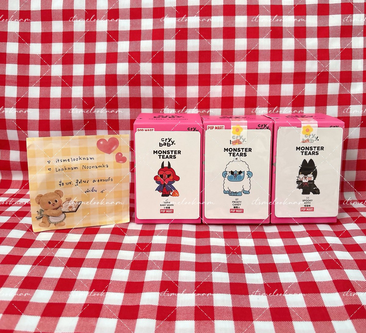 itsmelooknam1's tweet photo. Crybaby Monster Tears ของใหม่ เช็คการ์ด ไม่แกะตัว

Sale‼️ตัวละ 250
Frosty Candy
Spooky Kitty
Baby burn

เหมา 690

📦 รวมส่ง

สนใจ dm ❌ ไม่แอดไลน์ทุกกรณี

#ตลาดนัดกล่องสุ่ม #ตลาดนัดPopmart #ตลาดนัดCrybaby #Crybaby #กล่องสุ่มPopmart #ตลาดนัดArttoy #กล่องสุ่มArttoy #ตลาดนัดของเล่น https://t.co/PbKkODtGvd