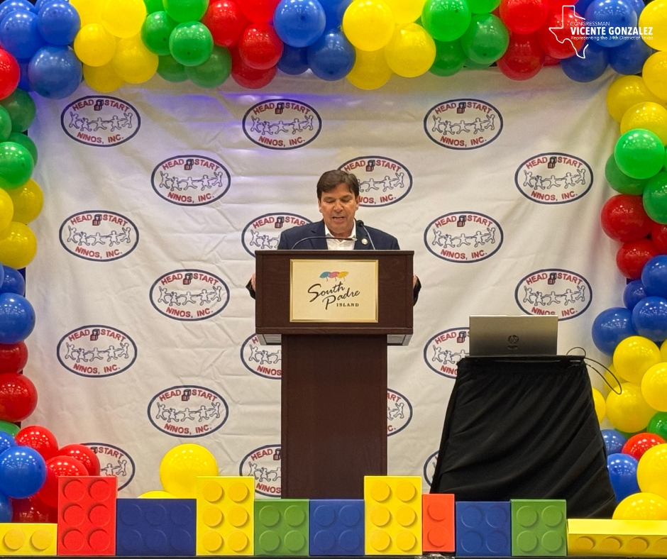 RepGonzalez's tweet photo. The first five years of a child's life are some of the most important, and Head Start programs like NINOS, Inc. ensure our youngest South Texans have a safe, reliable place to learn and grow.

At this year's NINOS Annual Pre-Service Training Conference, I was honored to recognize the incredible work these early childhood educators provide each year to working parents across Cameron and Willacy Counties. Thank you for your service!