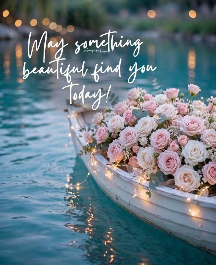 AliceAspeling's tweet photo. May something beautiful find you today! 🤍
sometimes it’s the soft light, sometimes it’s the flowers, sometimes it’s just a quiet moment on the water. sending you a little peace 🌸
#mayyoubeblessed #beautifulthings https://t.co/tcXLqwPSPL