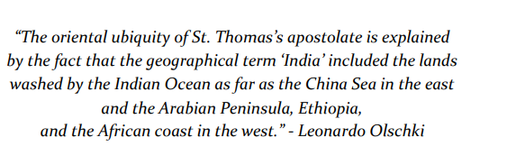 labstamil's tweet photo. St Thomas should be awarded posthumous Nobel Mandram award for discovering teleportation because he is claimed to be buried in Italy, Greece and Madras.

Even Pope has denied Thomas visited India theory but DS agents rattled by FCRA are blabbering stuff out of fear. https://t.co/UNMLe1MpzX