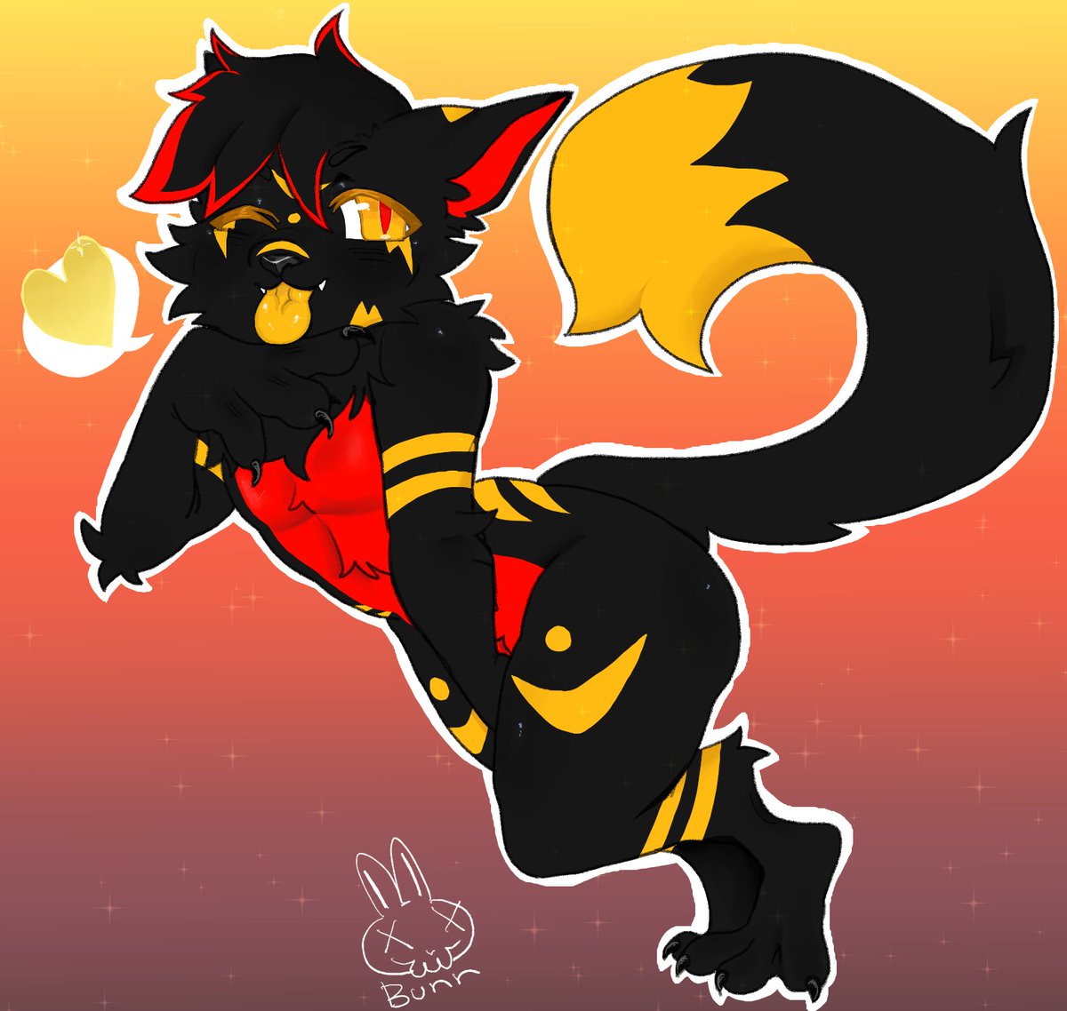 TheRedjulian's tweet photo. @Bunnybo22737543 
I look adorable!! thank you for drawing mee aaaa https://t.co/FLfNJKwFLs