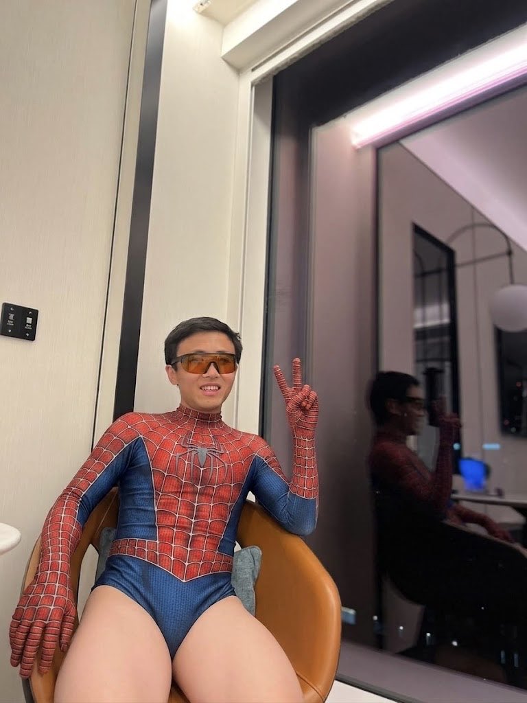 onlyfortights's tweet photo. When I’m in spider man tights 

#cosplay #spiderman #tightfit https://t.co/RXEec1uHJt