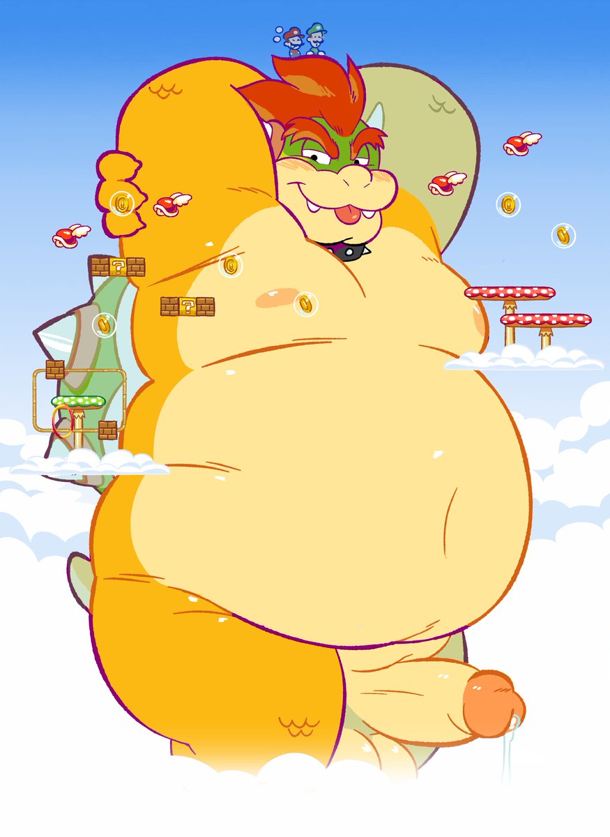Butternutworm's tweet photo. Did a lil' something for BowserDay!

(Bowser, Super Mario) https://t.co/or8LAUblXK