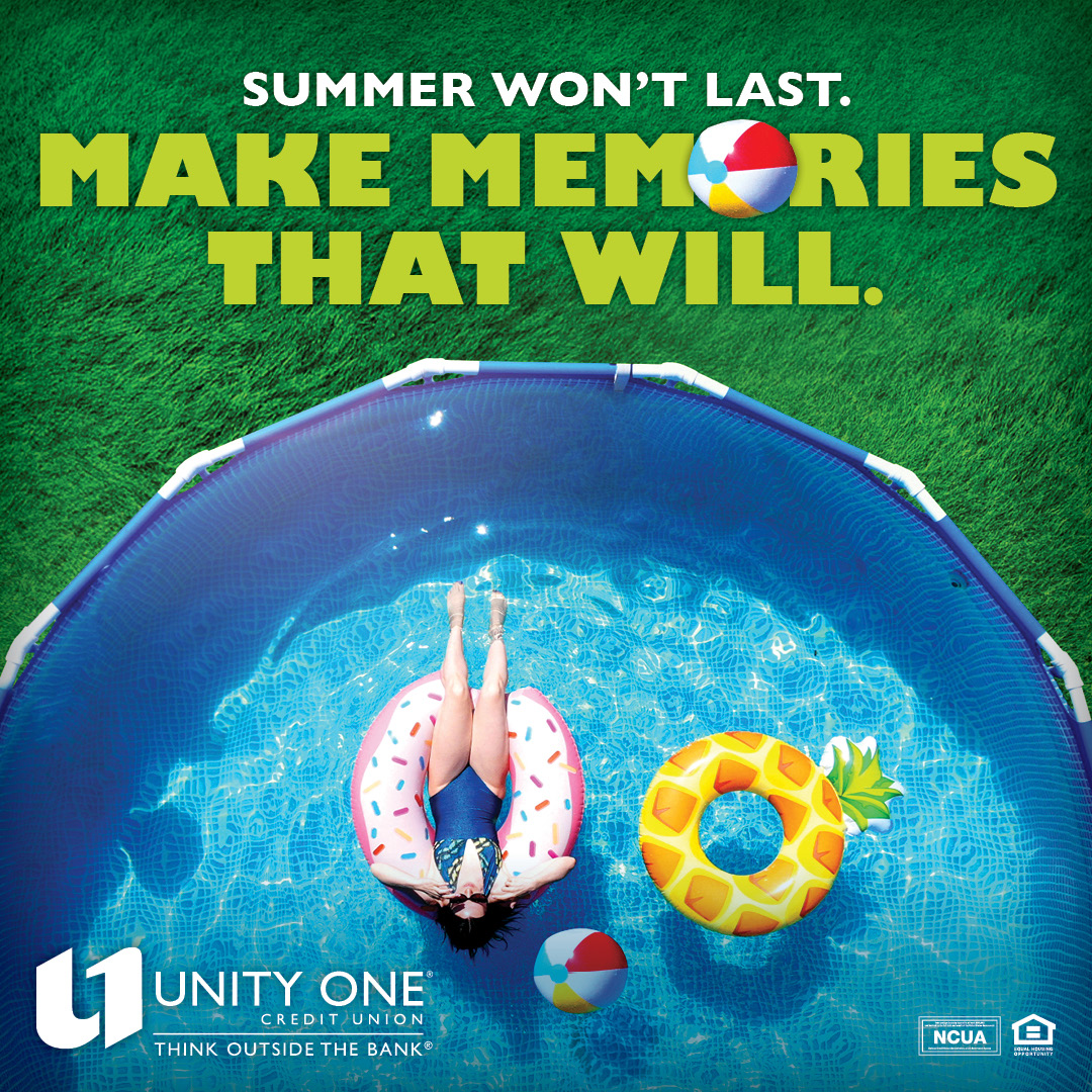 UnityOneCU's tweet photo. Relax your way through summer with a Unity One personal loan.

ENJOY RATES AS LOW AS 7.99% APR* AND BORROW UP TO $25,000.

APPLY TODAY AT https://t.co/7OK0dQYZoR https://t.co/7XWr55JZ95