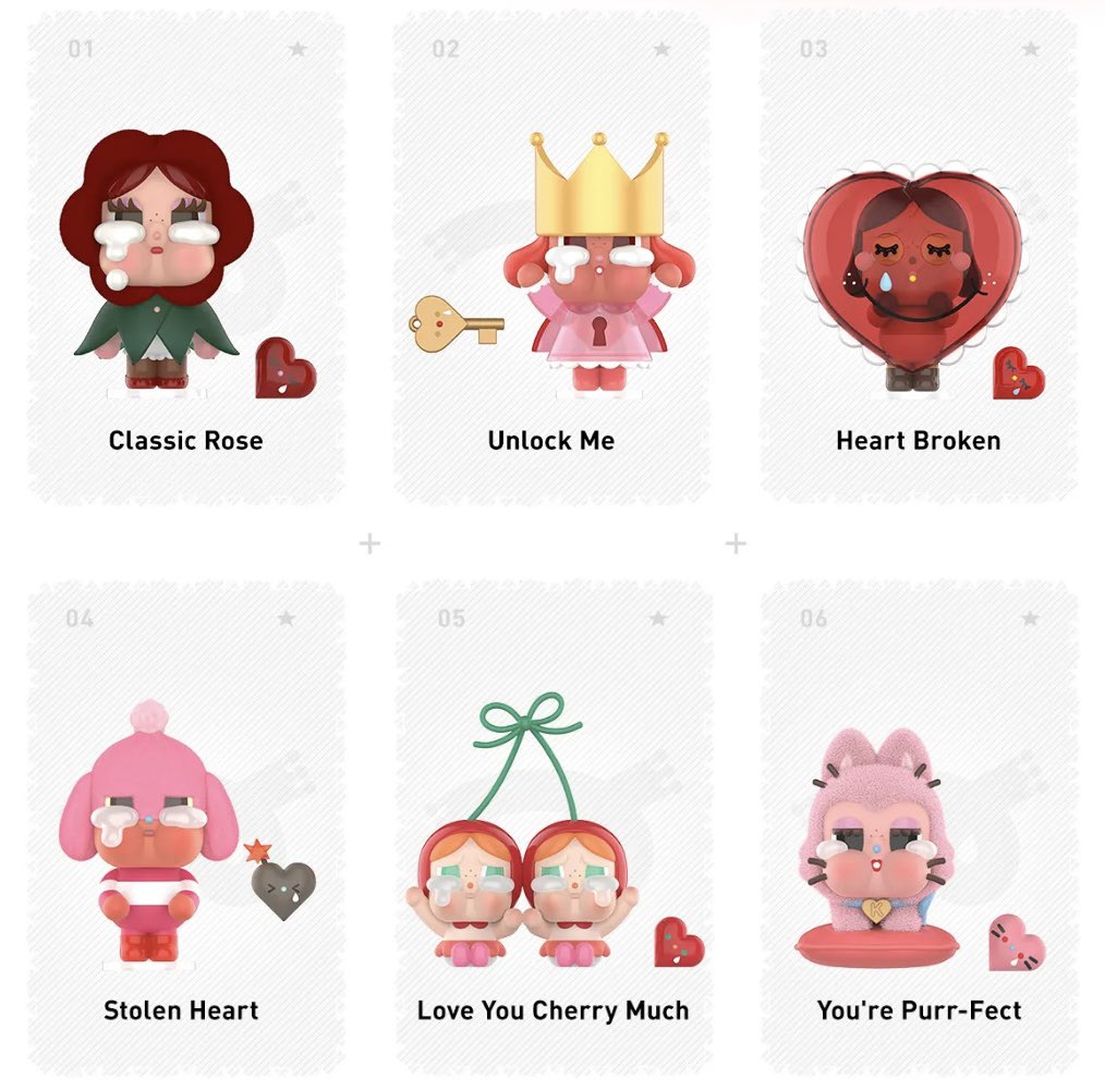 itsmelooknam1's tweet photo. Figure Crybaby Crying For Love ของใหม่ เช็คการ์ด/ป้ายเหลือง

Sale‼️ ตัวละ 280
Unlock
Sweet Baby
Jar
Heart Broken

เหมา 950

📦 รวมส่ง

สนใจ dm ❌ ไม่แอดไลน์ทุกกรณี

#ตลาดนัดCrybaby #ตลาดนัดPopmart
#ตลาดนัดกล่องสุ่ม #กล่องสุ่มPopmart #ตลาดนัดArttoy #กล่องสุ่มArttoy #ตลาดนัดของเล่น https://t.co/Mbqj6wz9uN