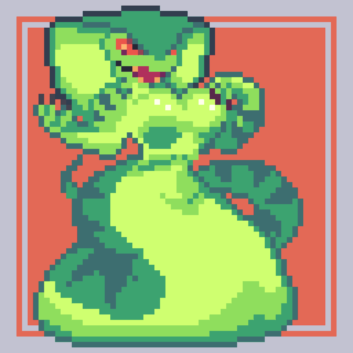 Tcatstar's tweet photo. 🐍 New Pixel Art!
Cobra Mage is coming to life. 💚
Soft shading + limited palette.
What do you think?
#PixelArt #IndieGame #GameDev #PixelArtist #GameArt #Sprite https://t.co/123Qp7Ihhz