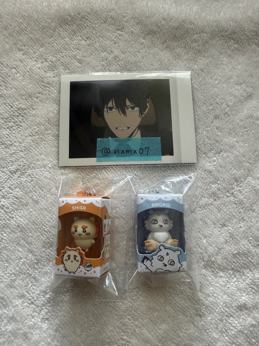 nxmx07's tweet photo. 【交換】　ちいかわ　チョコボックス　ボックスフィギュアコレクション

譲　シーサー、あのこ

求　古本屋、ラッコ

２対2の交換希望

郵送または横浜手渡し

お気軽にお声掛けください🙇🏻‍♀️ https://t.co/WZhCvaX1z8