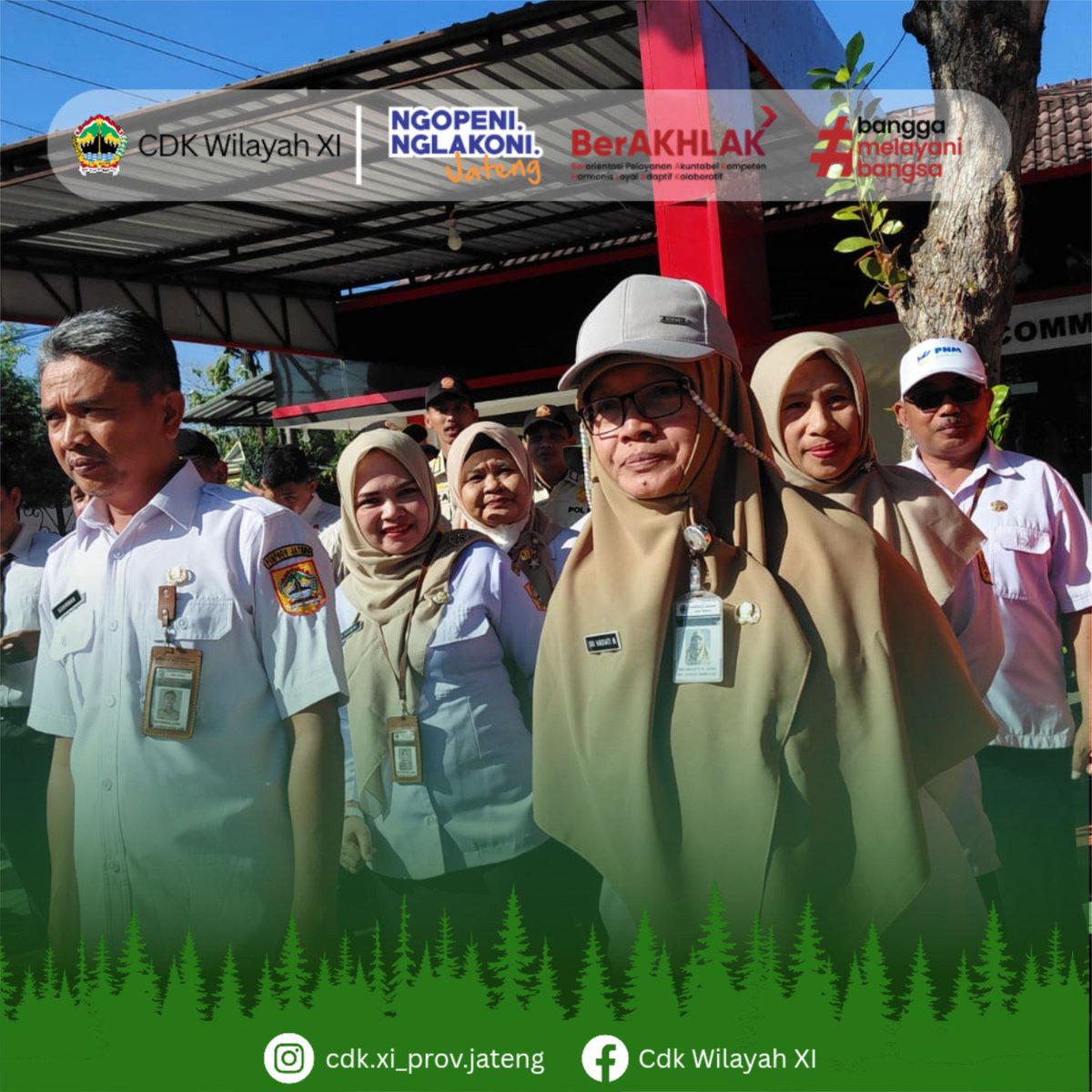 CdkXi's tweet photo. Cabang Dinas Kehutanan Wilayah XI mengikuti Apel Gelar Pasukan dalam rangka kesiapsiagaan pencegahan dan penanganan kebakaran hutan dan lahan di Polres Wonogiri.
@dlhkprovjateng https://t.co/tYzbC5laRL