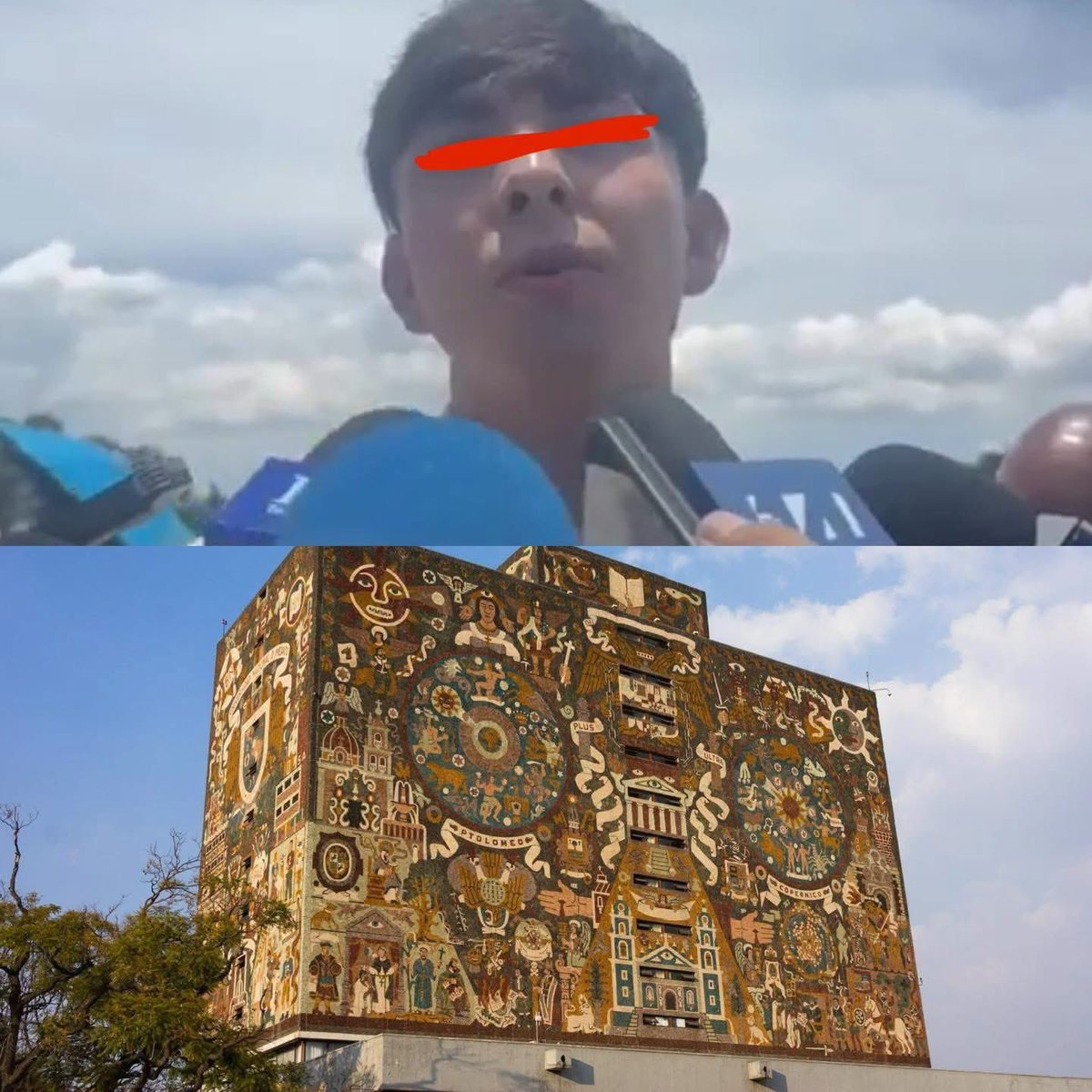 VigiaCiudadano7's tweet photo. ¡PREFIERE LA DIGNIDAD ANTES QUE UN LUGAR EN LA UNAM! 🎓🚫 
Un aspirante renuncia a su ingreso tras el escándalo de admisión 🔥

En medio del debate por la transparencia en las pruebas de selección, un joven que logró ser aceptado en la Universidad Nacional Autónoma de México tomó la drástica decisión de rechazar su lugar. 

El estudiante cuestionó que el proceso no fuera presencial desde el inicio para evitar trampas, señalando que la universidad pone en riesgo su propio prestigio al permitir estas irregularidades. 

A pesar de que le aseguraron que su lugar estaba garantizado, fue firme: confía en sus capacidades, pero no estudiará en una institución donde no se respete el esfuerzo de todos ni siente la necesidad de demostrarle nada a nadie.

“Si querían justamente evitar este tipo de situaciones creo que mejor desde el principio hubieran hecho el examen presencial… “
La postura de un aspirante de la UNAM refleja la frustración y el debate en torno a los procesos de selección y la transparencia institucional.

“¿Tú no consideras que es responsabilidad de los estudiantes hacer trampa o no?”

“No puedo decir si es la responsabilidad o no porque a final de cuentas la UNAM es quien perdería su prestigio como en este caso lo está haciendo.”

“Tu dijiste que ganaste un lugar aquí en la máxima casa de estudios y que a pesar de eso no lo vas a tomar…¿Por qué?”

“Porque no quiero estar en una universidad donde no se respete mi lugar.”

“Pero a ti te lo van a respetar. Si tú lo ganaste a ti te lo van a respetar.”

“Si yo entiendo que es muy fácil decir eso de volver a hacer el examen. Yo confío en mis capacidades. Yo confío en mi, pero no tengo porque demostrarle nada a nadie.”

📷: Lizbeth Hernandez.
#UNAM #AspirantesUNAM #Educacion #Noticias #Mexico #Viral