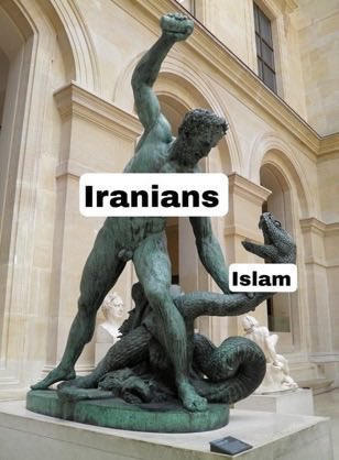 JustAnIranianIr's tweet photo. Liberals : Iranians are Muslims !

Iranians : https://t.co/2IBKWTCNBh
