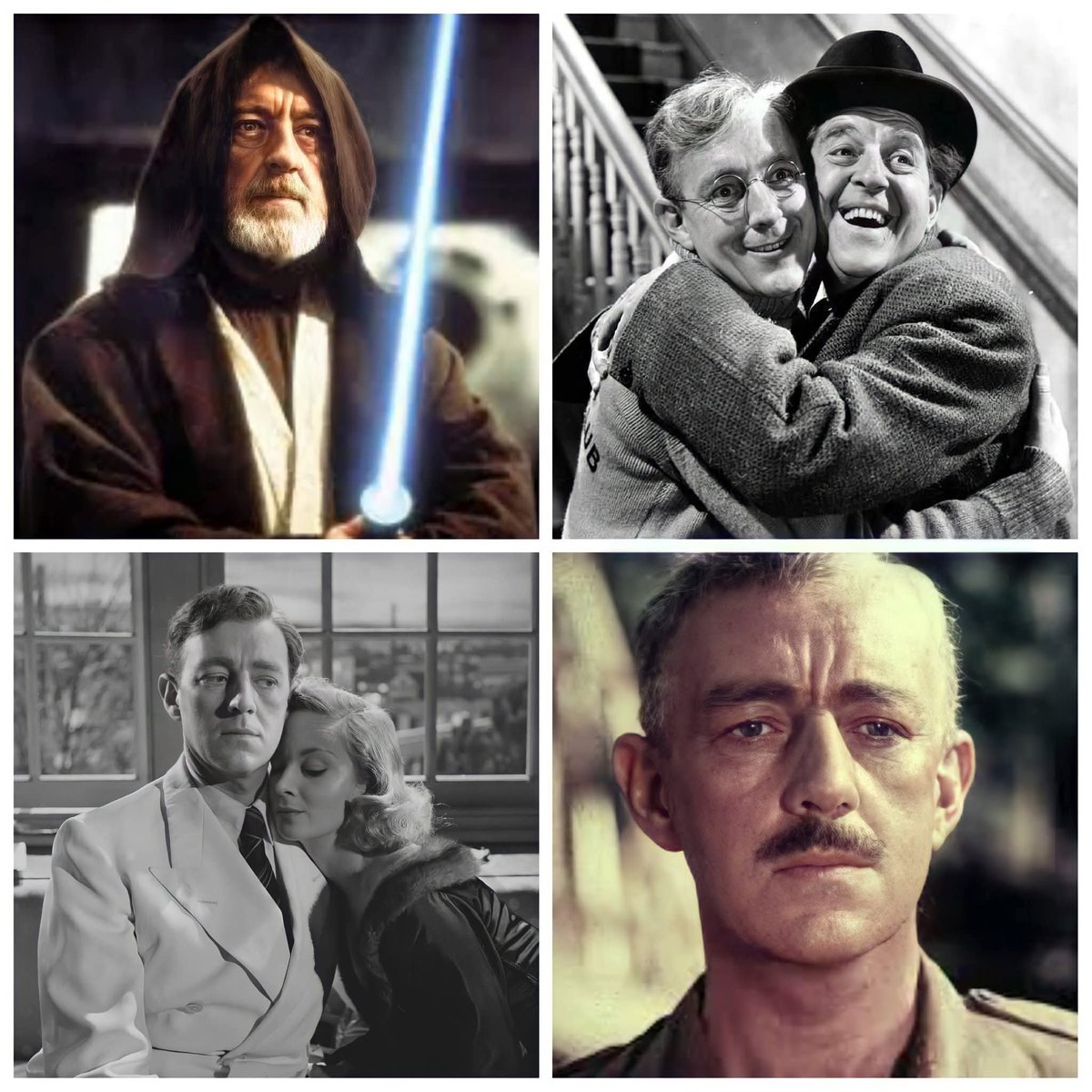Classicbritcom's tweet photo. Remembering Sir Alec Guinness who passed away on this date in 2000 😇🙏 https://t.co/y6UiSls9yg