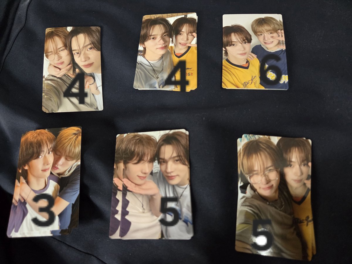 OD_07200816's tweet photo. 交換 TWS SODASODA トレカ 通常版 ケミトレカ 

譲  シニュ ヨンジェ ハンジン ジフン ギョンミン

求 同種ドフン
ケミトレカ フンフンズ

数字は所持枚数です。別ツイ合わせてまとめての方優先
検索からもぜひお声かけください https://t.co/hBDgyY2dQ2