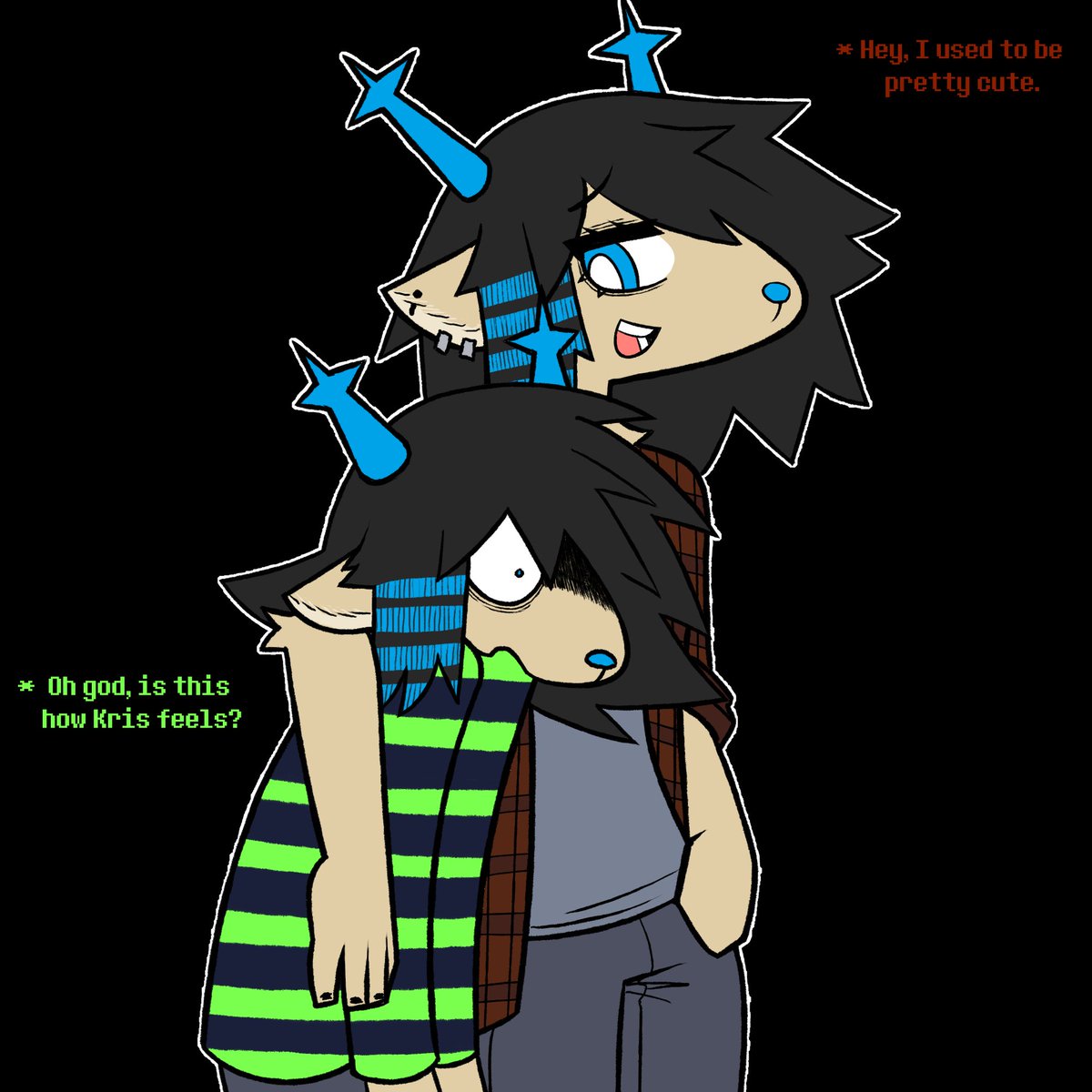 catcow_draws's tweet photo. learning empathy through selfcest https://t.co/sNeOvhj86Z